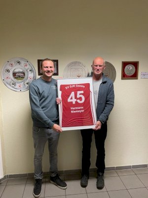 Hermann Niemeyer feiert 45. Betreuer-Jubiläum