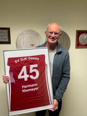 Hermann Niemeyer feiert 45. Betreuer-Jubiläum